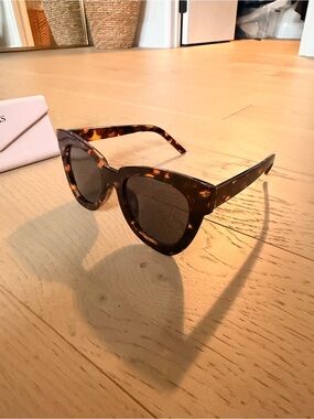 Shady Lady X Jillian Harris Tortoiseshell Cat-Eye Sunglasses